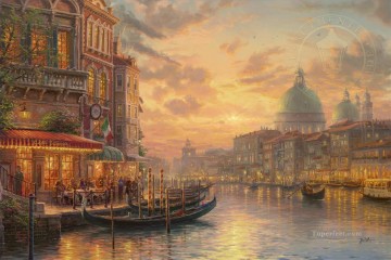 Venecia moderna Painting - Café veneciano TK